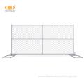 6' high x 10'long chain link temporary fence